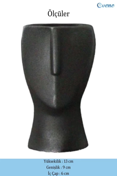 Evene Diş Fırçalığı Diş Fırçalık Diş Fırçası Standı Diş Fırçası Tutucu Siyah Model 23 - Resim 2