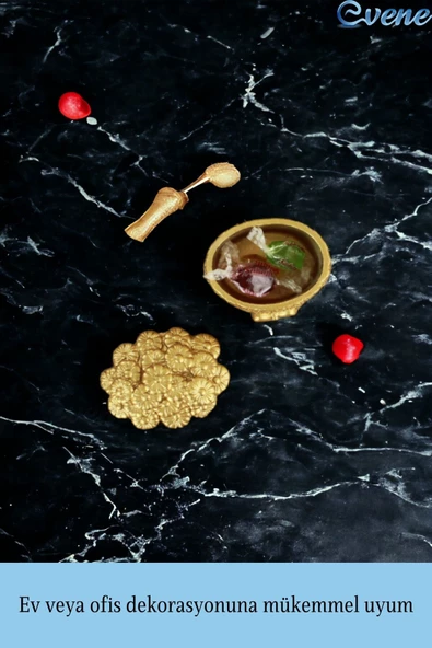 Evene Kapaklı Şekerlik Drajelik Şekerlik Model 19 - Resim 4