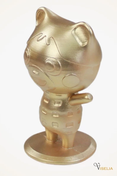 Viselia Dekoratif Küçük Ayı Biblo Heykel El Yapımı Hediyelik Süs Eşyası Sevimli Model Tasarım Ürünü ürün görseli