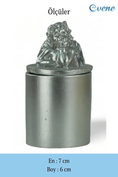 Evene Kapaklı Şekerlik Drajelik Şekerlik Model 20 - Resim 2