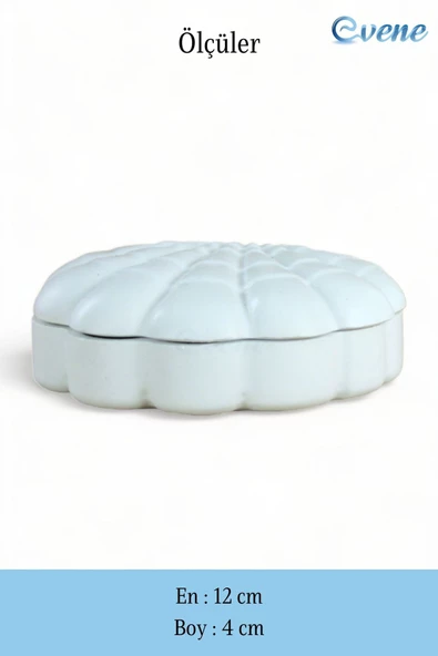 Evene Kapaklı Şekerlik Drajelik Şekerlik Model 16 - Resim 3