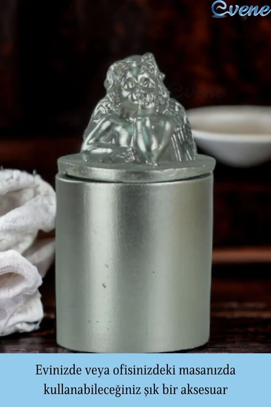 Evene Kapaklı Şekerlik Drajelik Şekerlik Model 20 - Resim 4