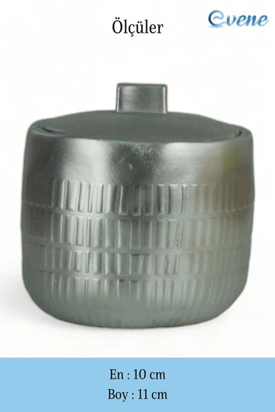 Evene Kapaklı Şekerlik Drajelik Şekerlik Model 17 - Resim 2