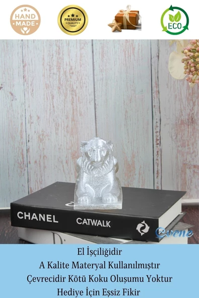 Evene Biblo Dekoratif Obje Heykel Biblo Aslan Biblo Dekoratif Süs Eşyası Model 1 - Resim 4