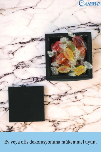 Evene Kapaklı Şekerlik Drajelik Şekerlik Model 18 - Resim 3