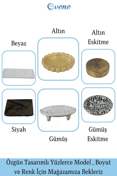 Evene Kapaklı Şekerlik Drajelik Şekerlik Model 13 - Resim 5