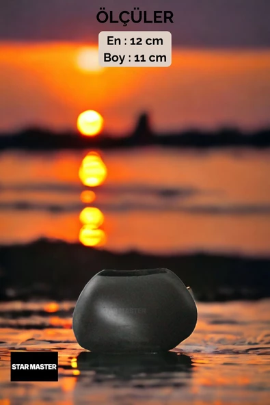 METAFOX Tezgah Kaşıklık Modern Tezgah Üstü Kaşıklık Dekoratif Dik Kaşıklık Siyah Renk Model 22 - Resim 3