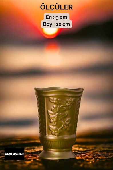 METAFOX Tezgah Kaşıklık Modern Tezgah Üstü Kaşıklık Dekoratif Dik Kaşıklık Altın Renk Model 9 - Resim 3