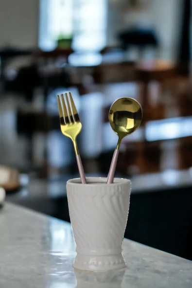 METAFOX Tezgah Kaşıklık Modern Tezgah Üstü Kaşıklık Dekoratif Dik Kaşıklık Beyaz Renk Model 14 ürün görseli 1