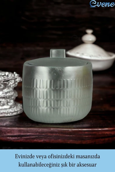 Evene Kapaklı Şekerlik Drajelik Şekerlik Model 17 - Resim 4