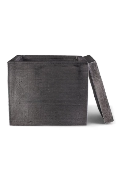 Evene Kapaklı Şekerlik Drajelik Şekerlik Gümüş Eskitme Renk Model 18 ürün görseli 1