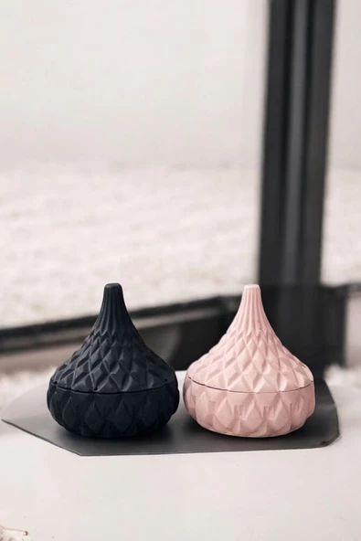 tambana El Yapımı Dekoratif Kutu Kapaklı Takı Kutusu Beyaz Model 17 ürün görseli