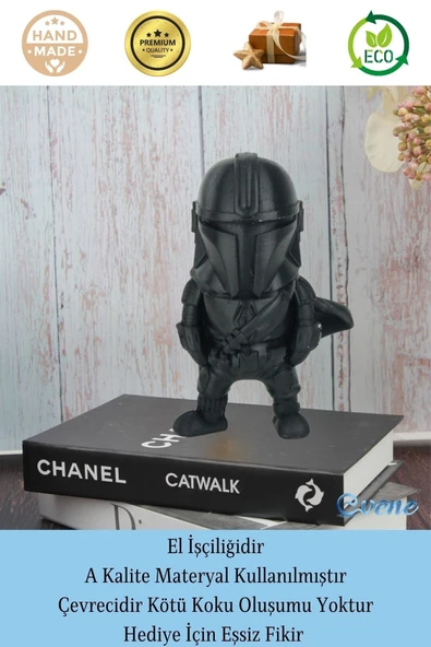 Evene Biblo Dekoratif Obje Heykel Savaşçı Biblo Dekoratif Süs Eşyası Model 4 - Resim 4