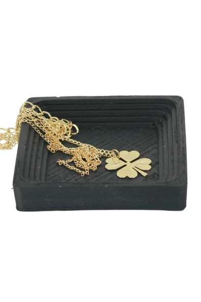 Evene Dekoratif Kase Siyah Renk Takı Kutusu Yüzük Kolye Kutusu Mum Tabağı Takı Organizer Model 4