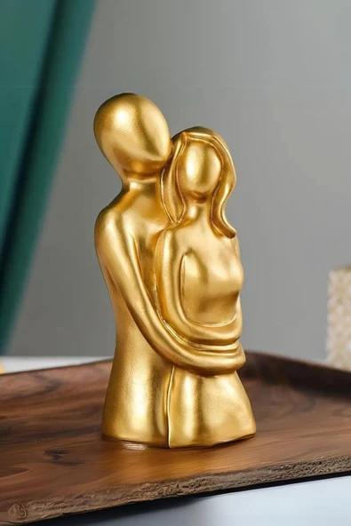 tambana Gold Heykel Biblo Dekoratif Süs Eşyası Dekoratif Masa Süsü Salon Aksesuarları Model 41 ürün görseli