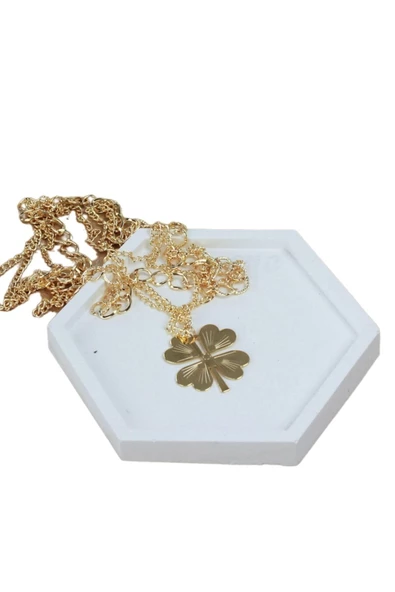 Evene Dekoratif Kase Beyaz Renk Takı Kutusu Yüzük Kolye Kutusu Mum Tabağı Takı Organizer Altıgen Model ürün görseli