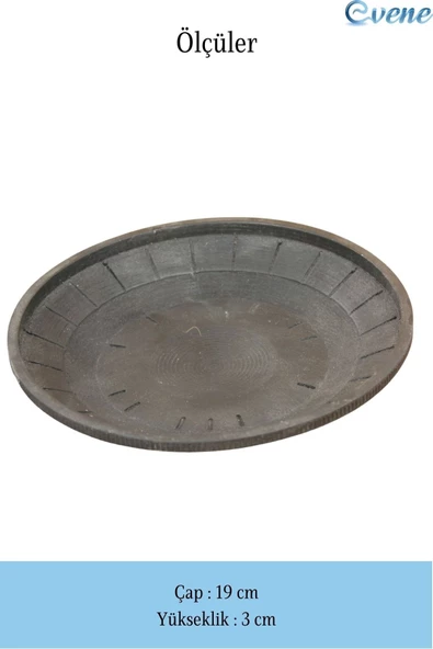 Evene Dekoratif Kase Siyah Renk Takı Kutusu Yüzük Kolye Kutusu Mum Tabağı Takı Organizer Model 5 - 2