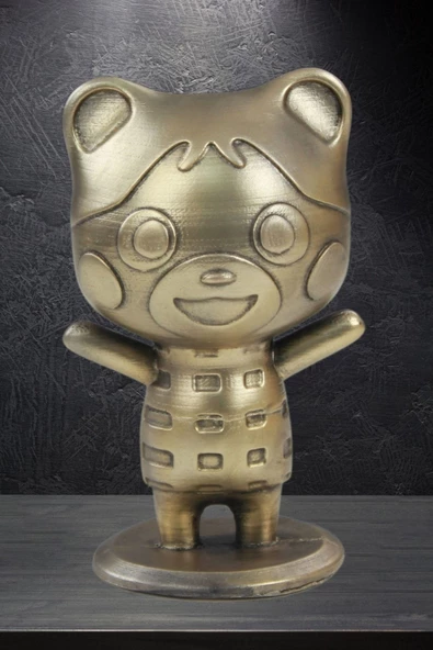 Stein Kohle Dekoratif Küçük Ayı Biblo Heykel El Yapımı Hediyelik Süs Eşyası Sevimli Model Tasarım Ürünü ürün görseli 1