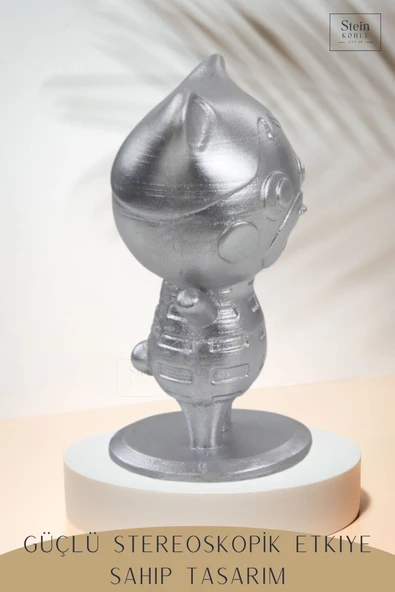 Stein Kohle Dekoratif Küçük Ayı Biblo Heykel El Yapımı Hediyelik Süs Eşyası Sevimli Model Tasarım Ürünü - Resim 5