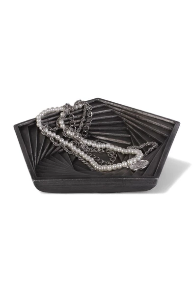 Evene Şekerlik Sunumluk Drajelik Dekoratif Tabak Gümüş Eskitme Renk Model 9 ürün görseli 1