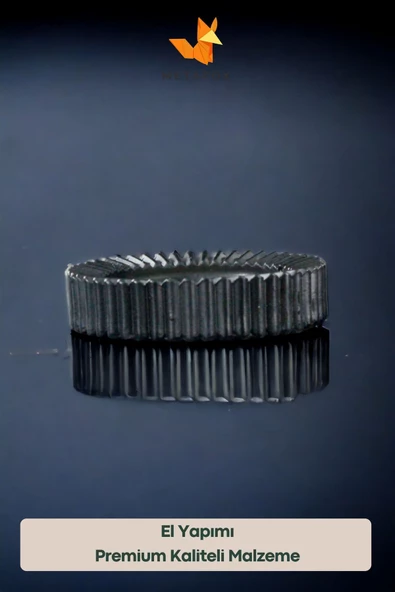 METAFOX Küllük Kül Tablası Sigara Küllüğü Siyah Model 5 - Resim 2