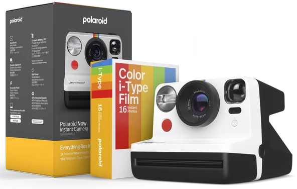 POLAROID EB NOW GENERATION 2 BLACK & WHITE