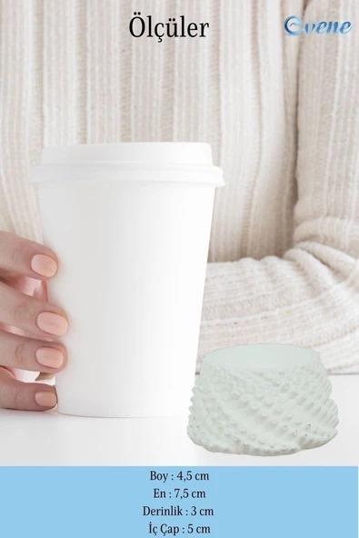 Evene Dekoratif Mumluk Tealight Mumluk Şamdan Mumluk 3 Lü Şamdan Model 40 - Resim 2