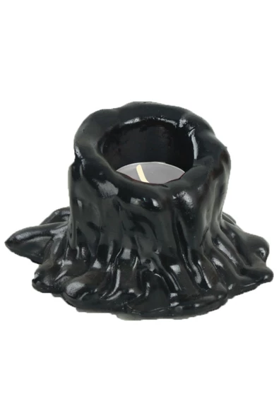Stein Kohle Şamdanlık Dekoratif Şamdan Mumluk Tealight Mumluk Model 31