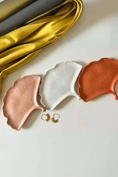 tambana Sunumluk Takı Tabağı Dekoratif Tepsi Obje Seti 3 Parça Model 19 ürün görseli