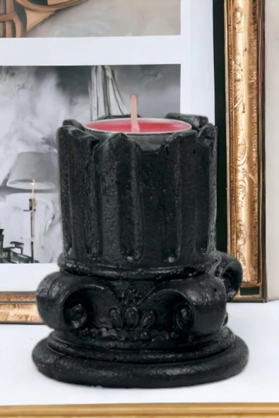 Fonnava Şamdan Mumluk Dekoratif Mumluk Tealight Mumluk Model 39