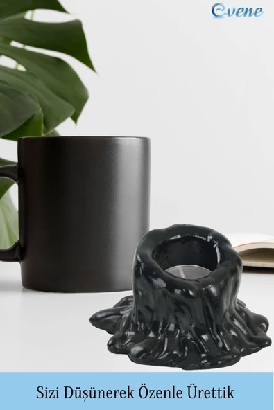 Evene Dekoratif Mumluk Tealight Mumluk Şamdan Mumluk 3 Lü Şamdan Model 43 - Resim 3