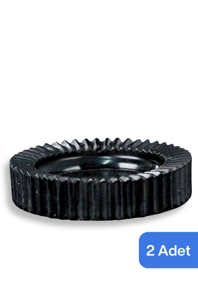 Evene Küllük Siyah Kül Tablası Dekoratif Küllük 2 Adet Model 5 ürün görseli 1