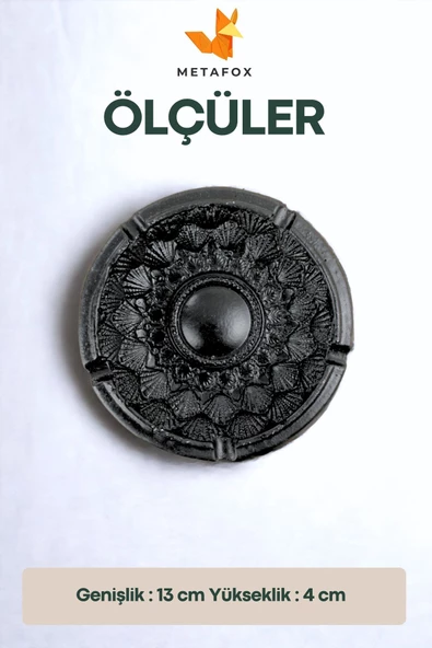 METAFOX Küllük Kül Tablası Sigara Küllüğü Model 1 - Resim 4