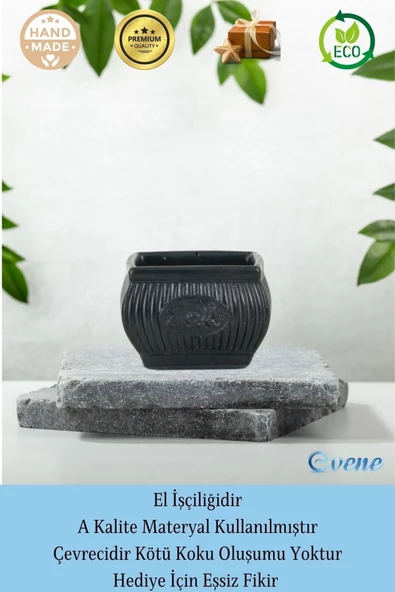 Evene Dekoratif Mumluk Tealight Mumluk Şamdan Mumluk 3 Lü Şamdan Model 28 - 8