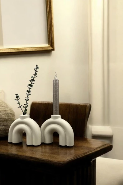 tambana Dekoratif Mumluk Set Şamdan El Yapımı Model 43 ürün görseli