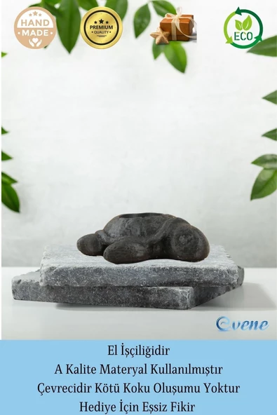 Evene Dekoratif Mumluk Tealight Mumluk Şamdan Mumluk 3 Lü Şamdan Model 41 - Resim 8