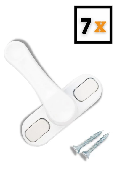 Viselia Pvc Emniyet Kilidi Pimapen Kilidi Pencere Emniyet Kilidi 7 Adet Çelik Pimapen Kilidi ürün görseli 1