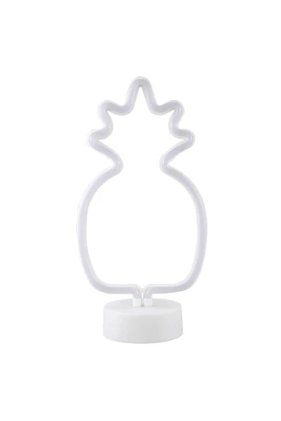 Viselia Neon Led Neon Lamba Ananas Neon Işık Gece Lamba Masa Lamba - 4