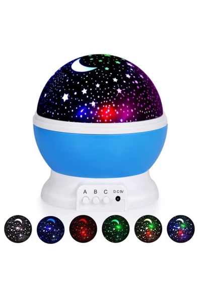 Viselia Star Master Projeksiyon Işık Led Lamba - 6