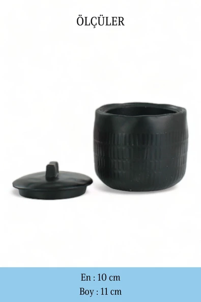 Evene Dekoratif Kapaklı Kutu Çok Amaçlı Kutu Takı Kutusu Model 17 - 2