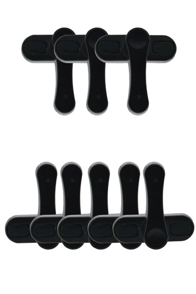 Evene Pimapen Kapı Kilidi Pimapen Pencere Kilidi Pencere Emniyet Kilidi Mandallı Kilit 8 Adet Siyah ürün görseli 1