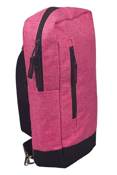 Pandogo Çapraz Çanta Pembe Usbli Küçük Sırt Çantası