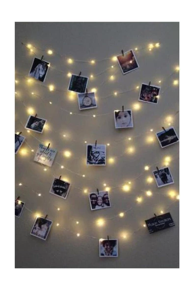 Viselia Peri Led Işık 5 Metre Sarı Renk - 3