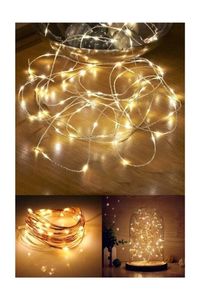 Viselia Peri Led Işık 5 Metre Sarı Renk