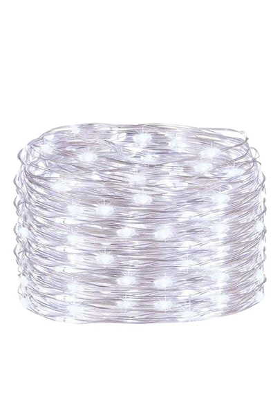 Viselia Peri Led Çok Amaçlı Dekoratif Aydınlatma 3 Metre Piller Dahil Şerit Parti Işığı Beyaz Renk