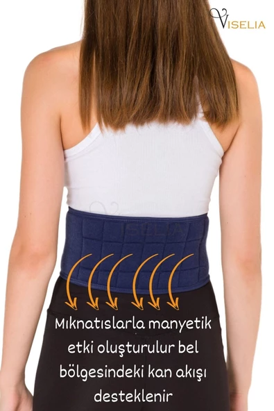 Viselia Korse Manyetik Bel Korsesi Karın Korse - 3
