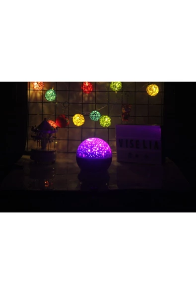 Viselia Star Master Projeksiyon Işık Led Lamba - 7