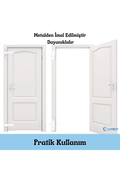 Evene Antrasit Pencere Emniyet Kilidi 5 Adet Çocuk Hırsız Kilidi Çekmeli Metal Kilit - Resim 3