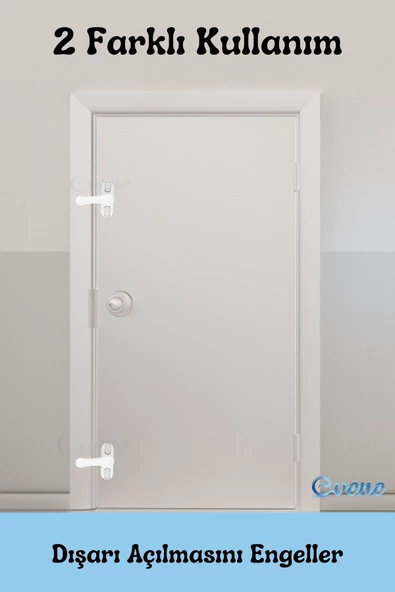 Evene Antrasit Pencere Emniyet Kilidi 6 Adet Çocuk Hırsız Kilidi Çekmeli Metal Kilit - Resim 4