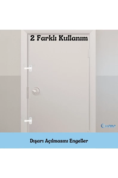 Evene Antrasit Pencere Emniyet Kilidi 5 Adet Çocuk Hırsız Kilidi Çekmeli Metal Kilit - Resim 6